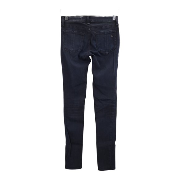 Rag & Bone Legging Skinny Leg Womens Jeans Black Size 24 Denim Pockets Stretchy - Picture 6 of 10